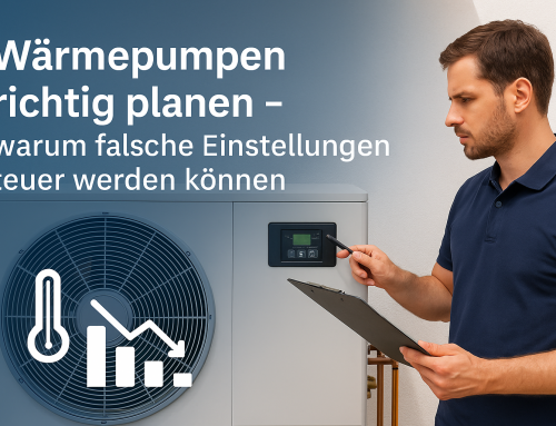 Wärmepumpen richtig planen – warum falsche Einstellungen teuer werden können